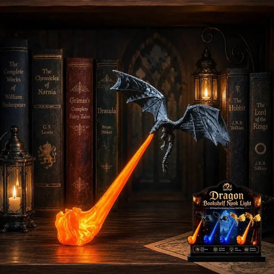 Dragon Flame Lamp - Image 1