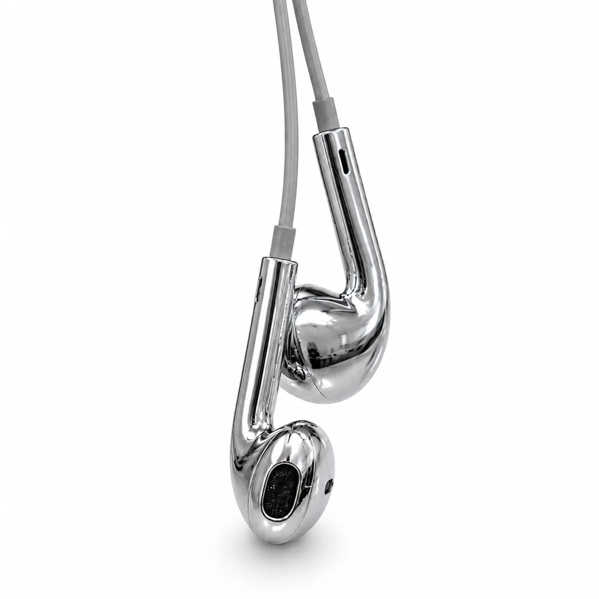 Chrome Earphones Wired