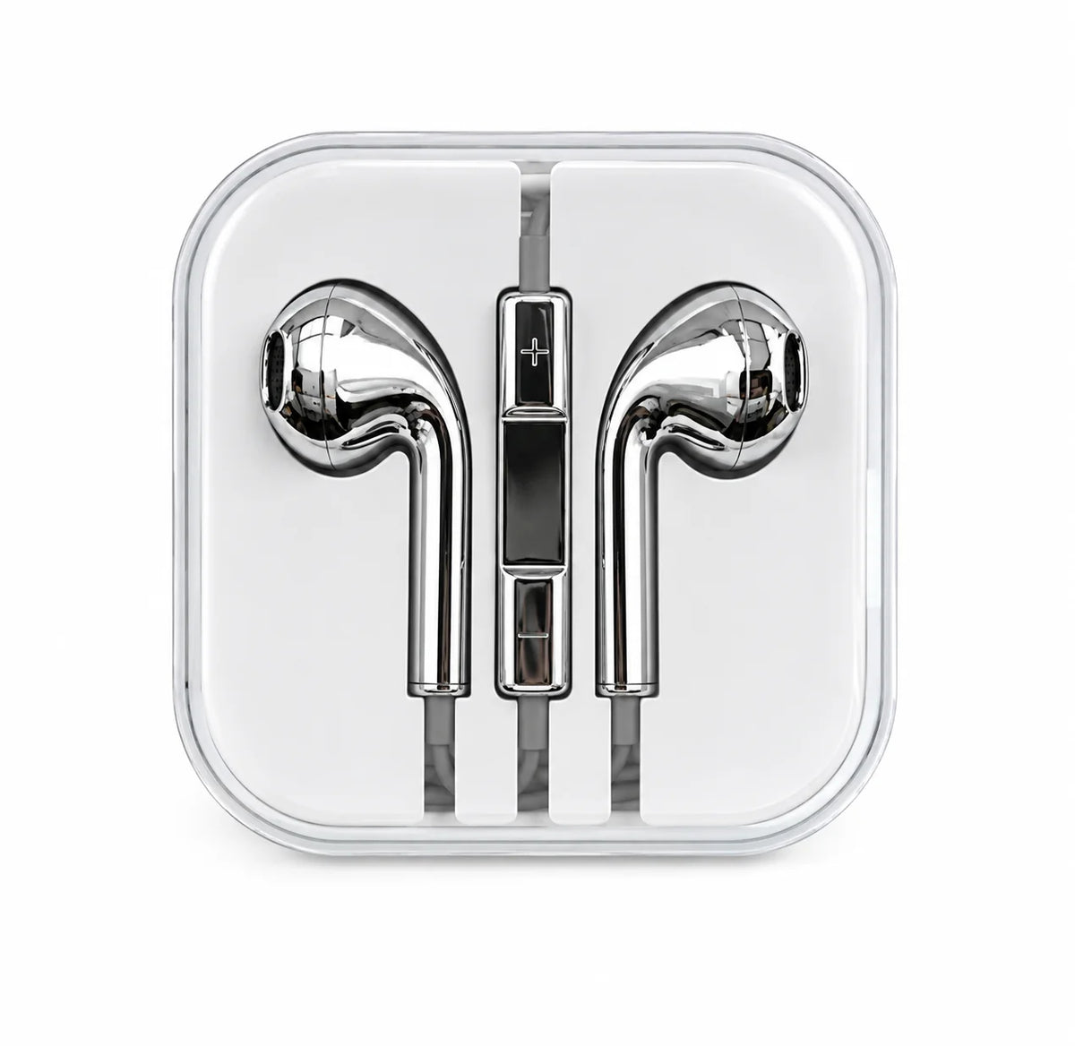 Chrome Earphones Wired
