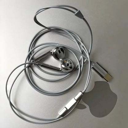 Chrome Earphones Wired