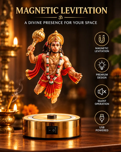 Levitating Hanuman Idol