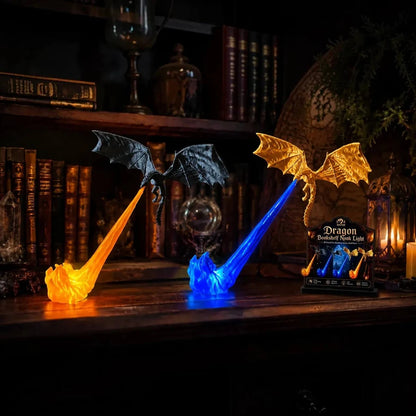 Dragon flame lamp