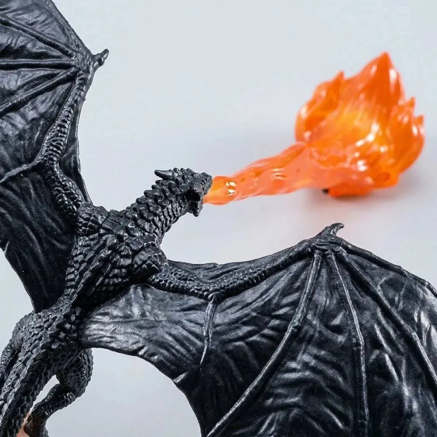 Dragon flame lamp